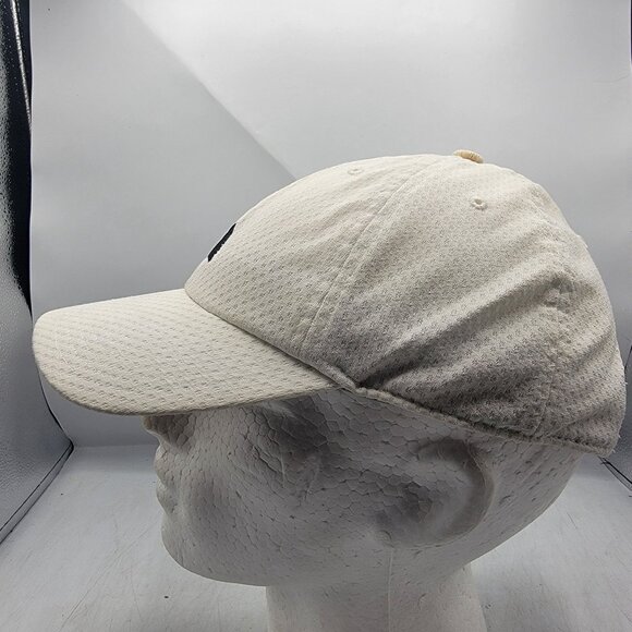 Adidas Unisex White Mesh Baseball Hat Cap Casual Outdoors Lightweight - Picture 2 of 10